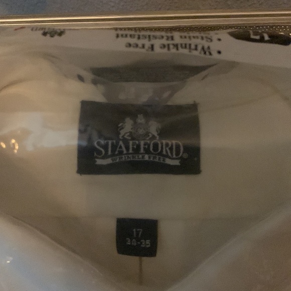 Brand new in original packaging Mens NWT white long sleeved button down - Picture 2 of 3